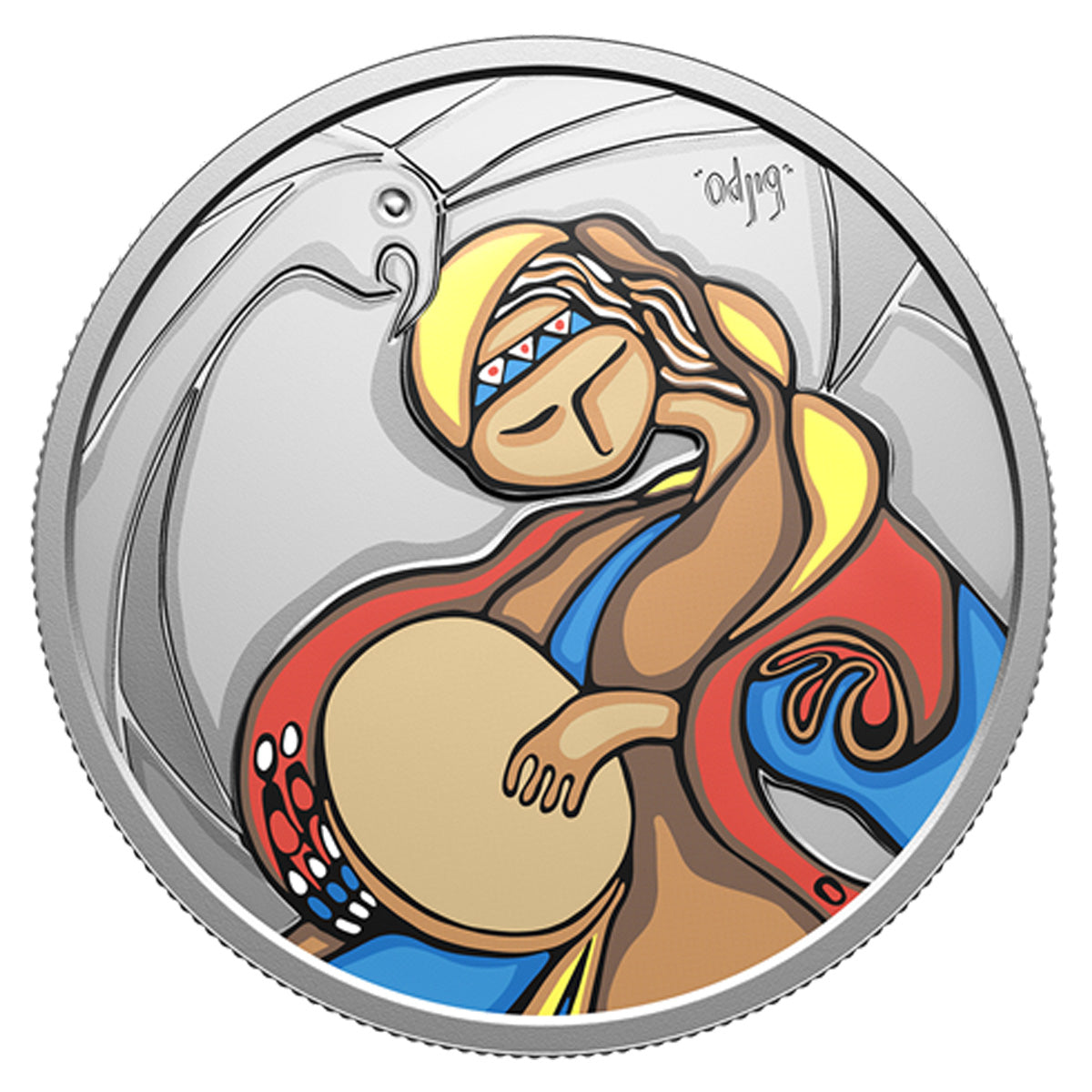2025 Canada $20 Folk Singer by Daphne Odjig Fine Silver (No Tax)