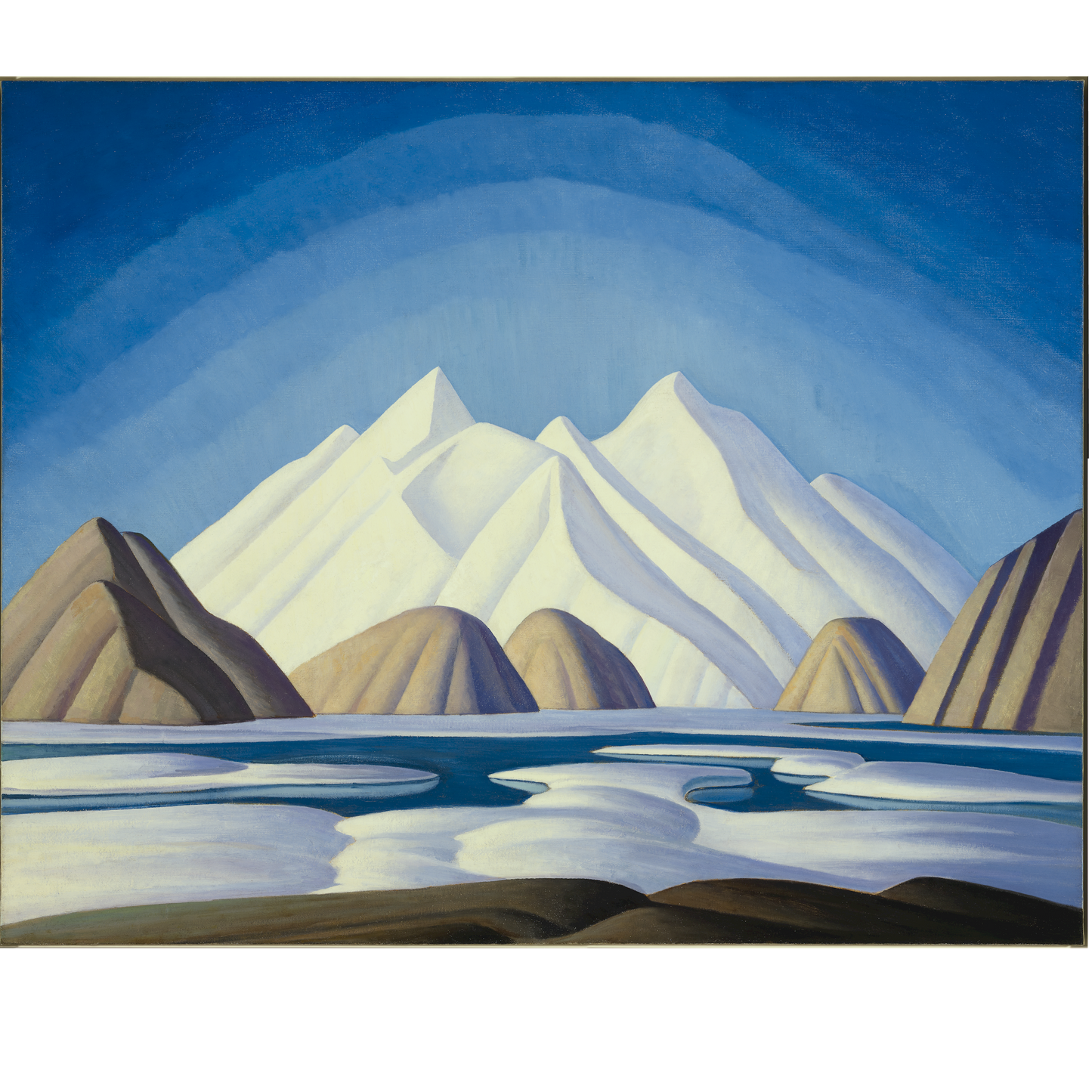 2025 Canada $50 Baffin Island Mountains by Lawren S. Harris Fine Silver (No Tax)