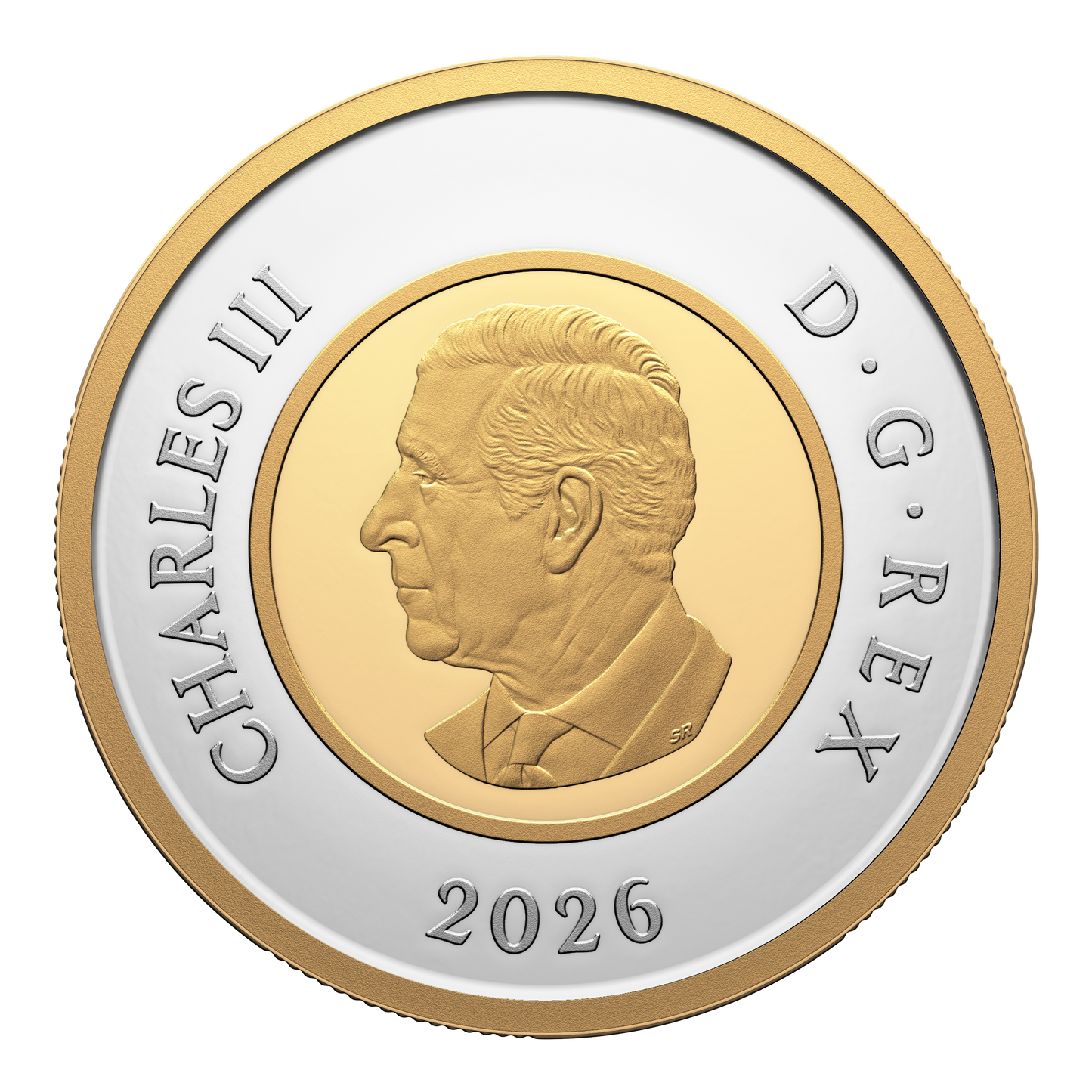 2026 Canada $2 Gold Plated Silver Proof (No Tax)$