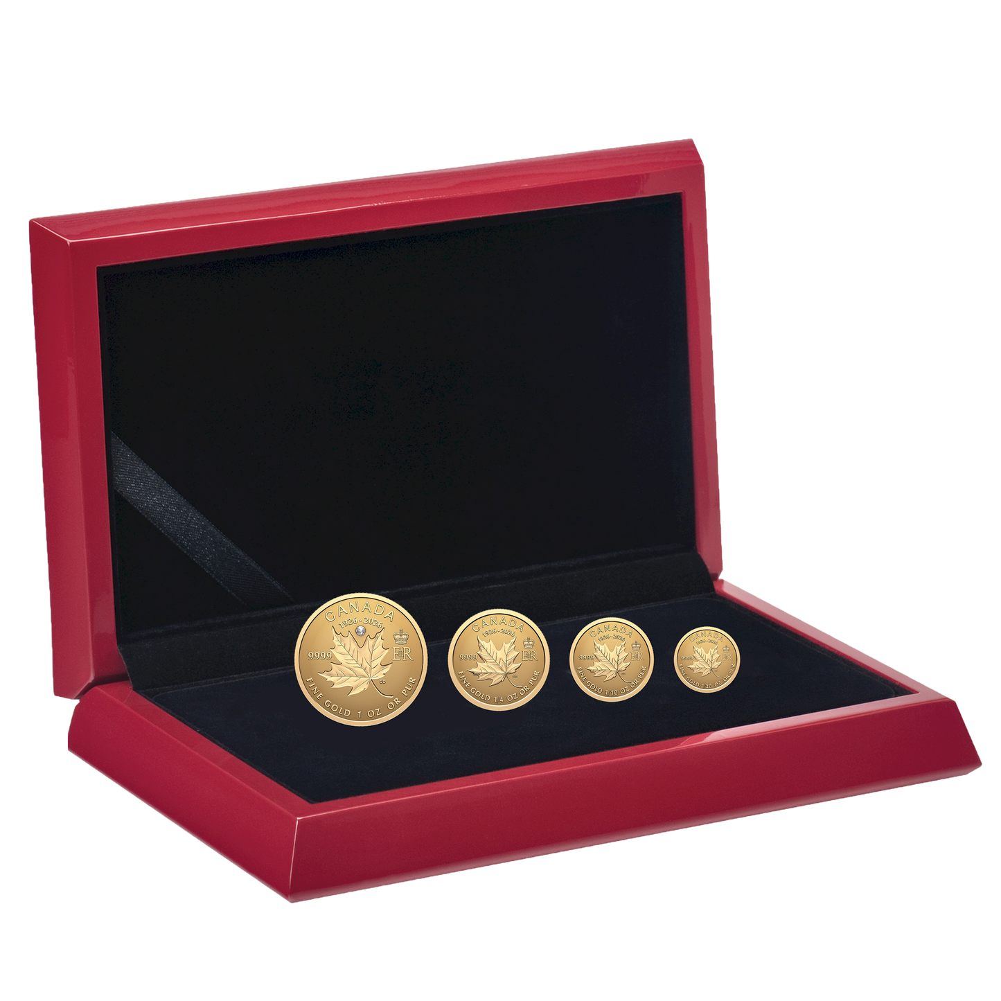 2026 Canada Commemorating the 100th Birthday of Queen Elizabeth II Pure Gold Fractional Set