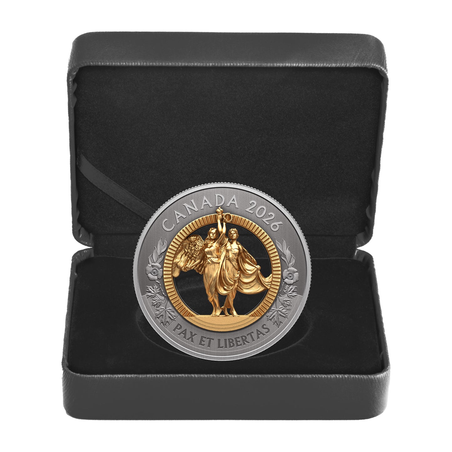 2026 Canada $50 Allegories of Peace and Freedom Fine Silver (No Tax)