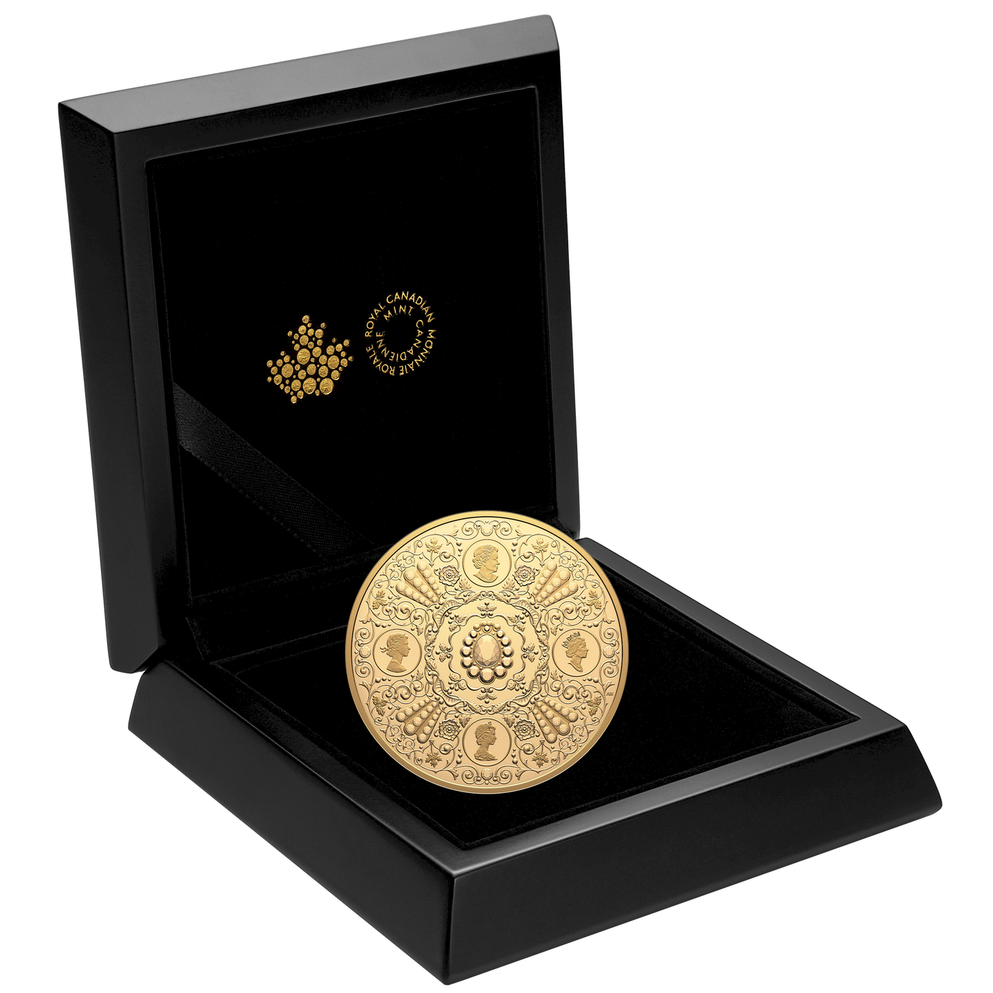 2026 Canada $500 Crown Jewels: A Tribute to the 100th Anniversary of the Birth of Queen Elizabeth II 5oz. Pure Gold