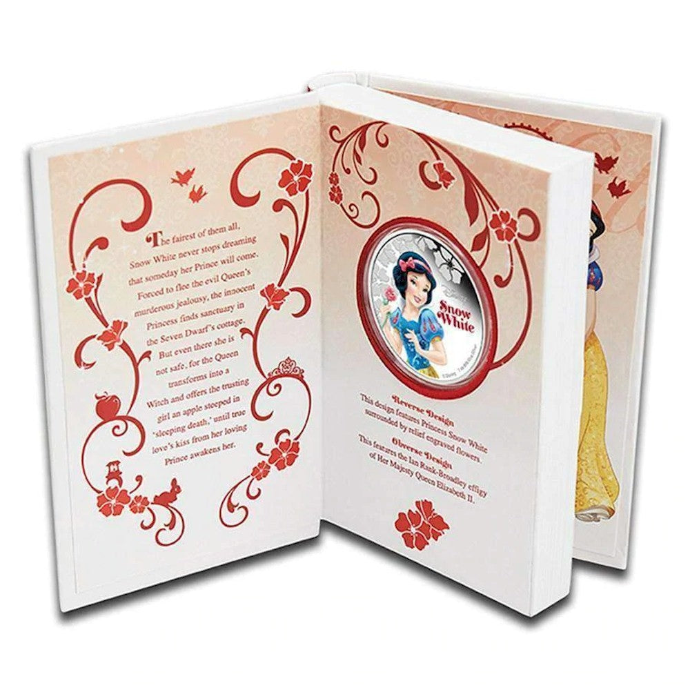 2015 Niue $2 Disney Princesses - Snow White Proof Silver (No Tax)