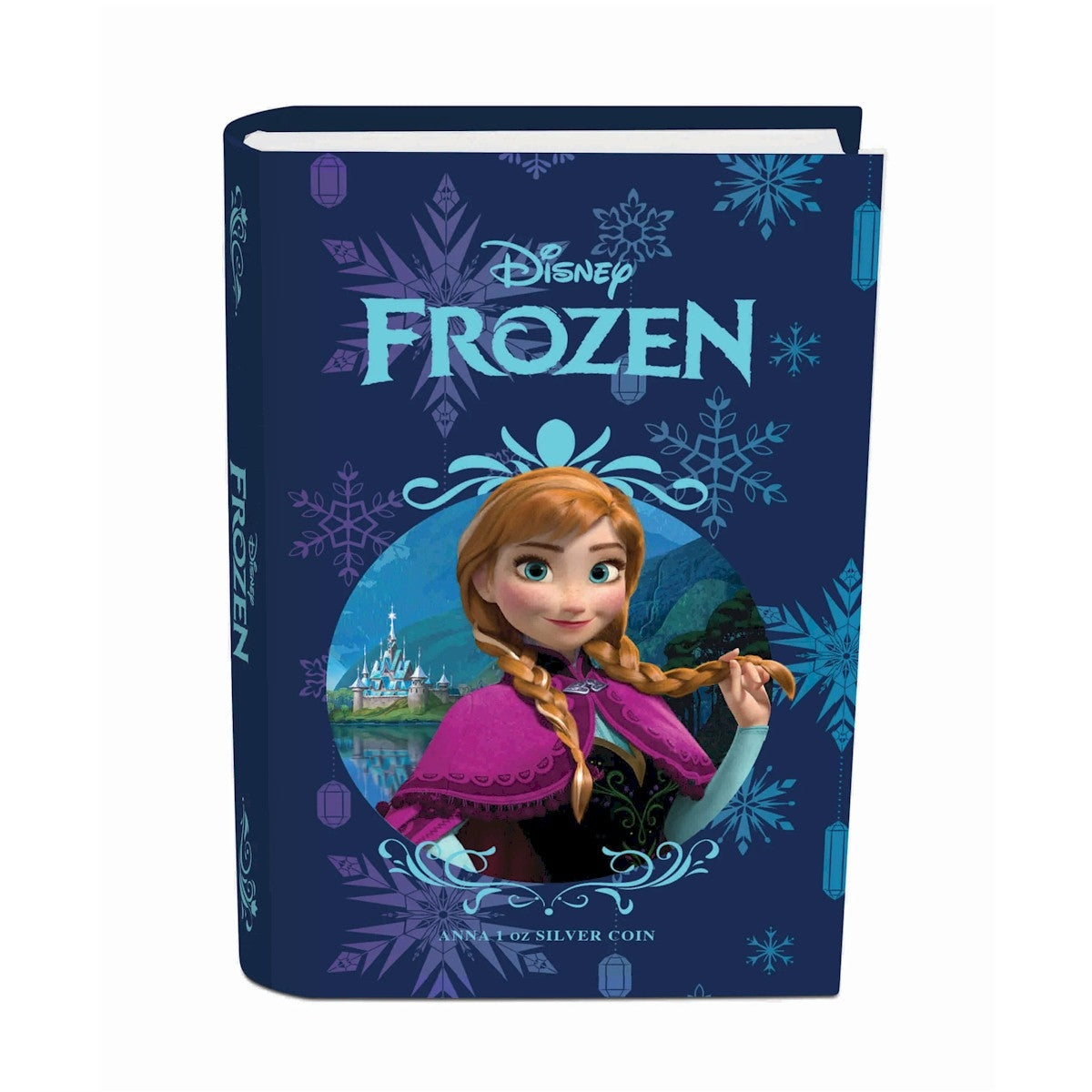 2016 Niue $2 Disney's Frozen - Anna 1oz Silver (No Tax) Lightly Toned