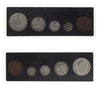1908-1998 Canada 90th Anniversary of the Royal Canadian Mint Antique Finish Sterling Silver Proof Set