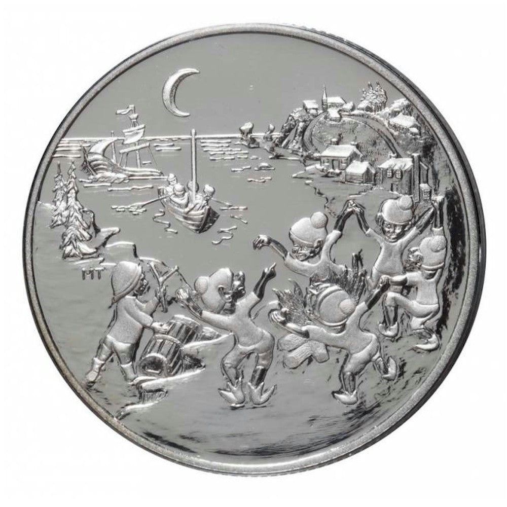 2001 Canada 50-cent Folklore & Legends 3-Coin Sterling Set