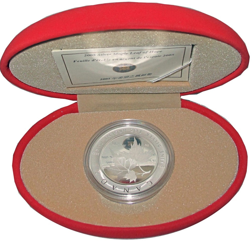 2005 Canada $5 Silver Maple of Hope (TAX Exempt)