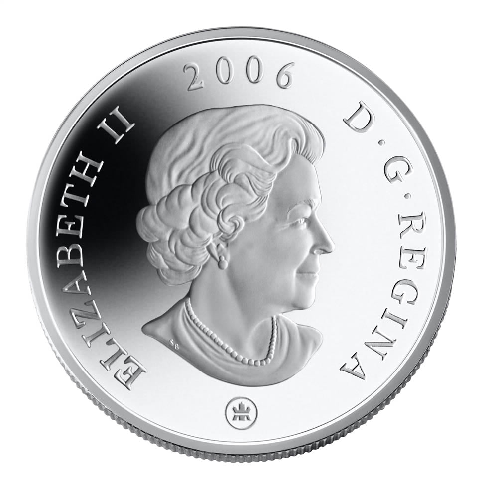 2006 Canada $50 The Four Seasons 5oz. Fine Silver (No Tax)