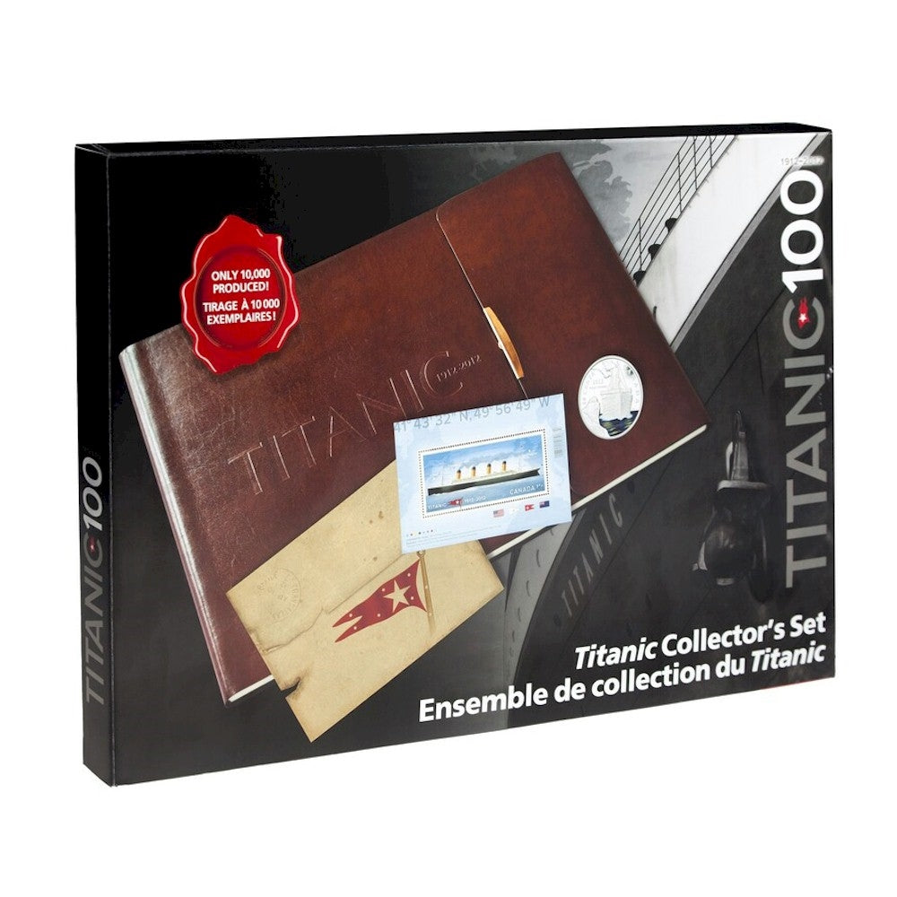 2012 Canada Titanic 2-Coin & Stamp Collector's Set (1912-2012) worn outer sleeve