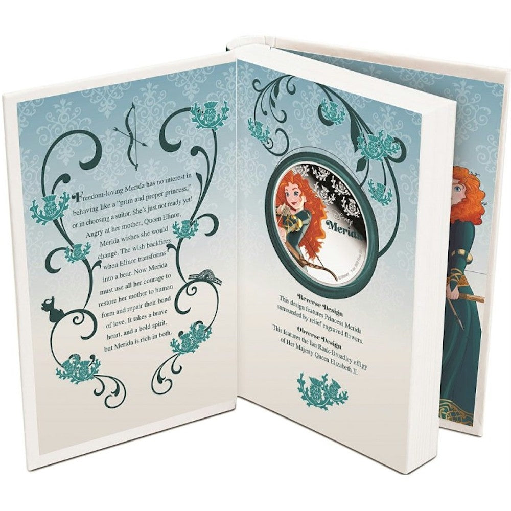 2016 Niue $2 Disney Princesses - Merida $2 Proof Silver (No Tax)