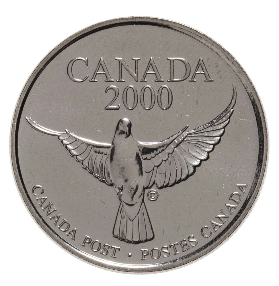 2000 Canada Post Millennium Official Keepsake with Dove Token & Stamps