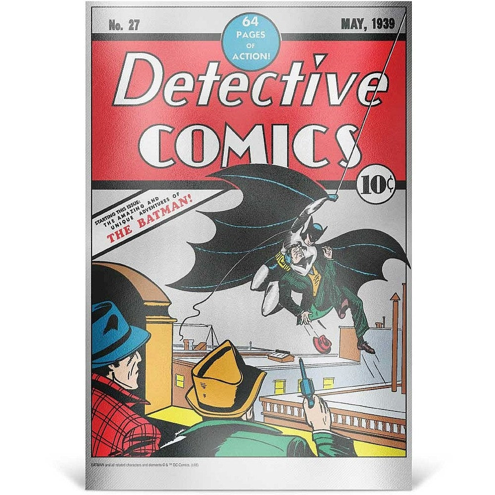 2018 DC Comics: Batman #27 35g Pure Silver Foil (No Tax) Sleeve Tear
