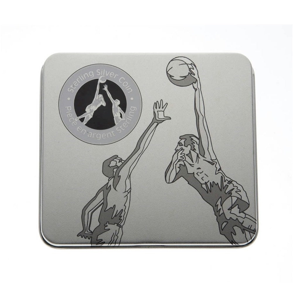 1999 Canada 50-cent Invention of Basketball Sterling Silver
