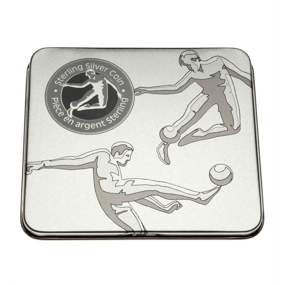 1998 Canada 50-cent Overseas Canadian Soccer Tour 1888 Sterling Silver