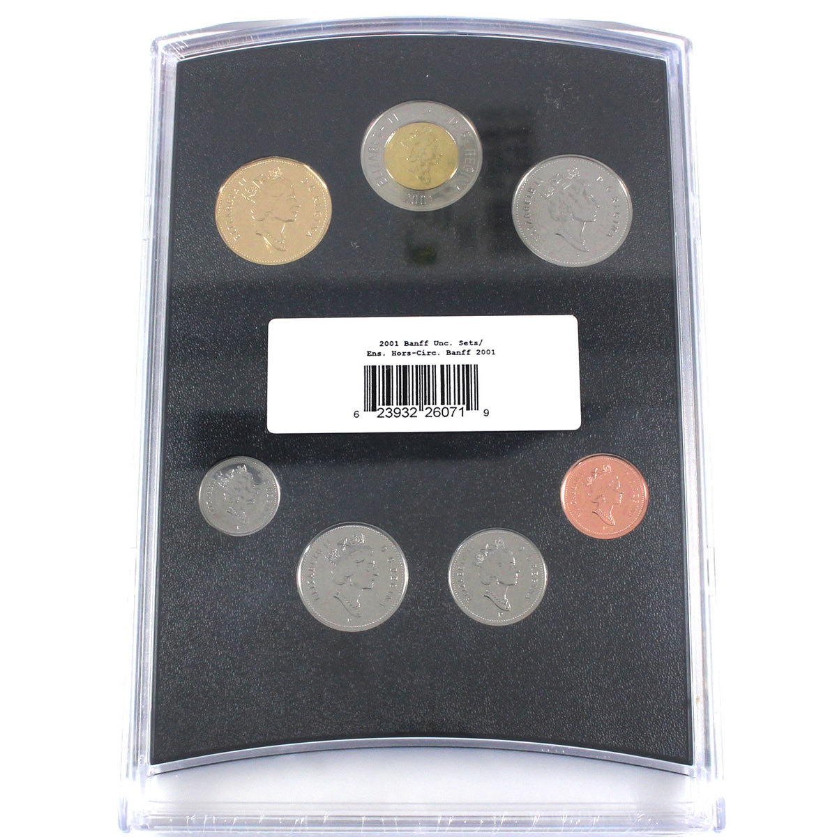 2001 Oh Canada Banff Special Edition RCM Uncirculated Coin Set (Scuffed)