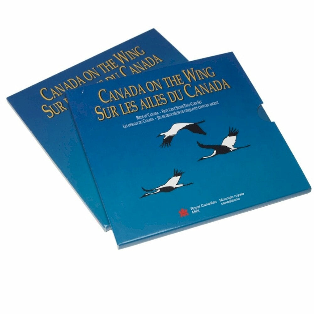 1995 50-cent Canada on the Wing Sterling Silver 4-coin Set