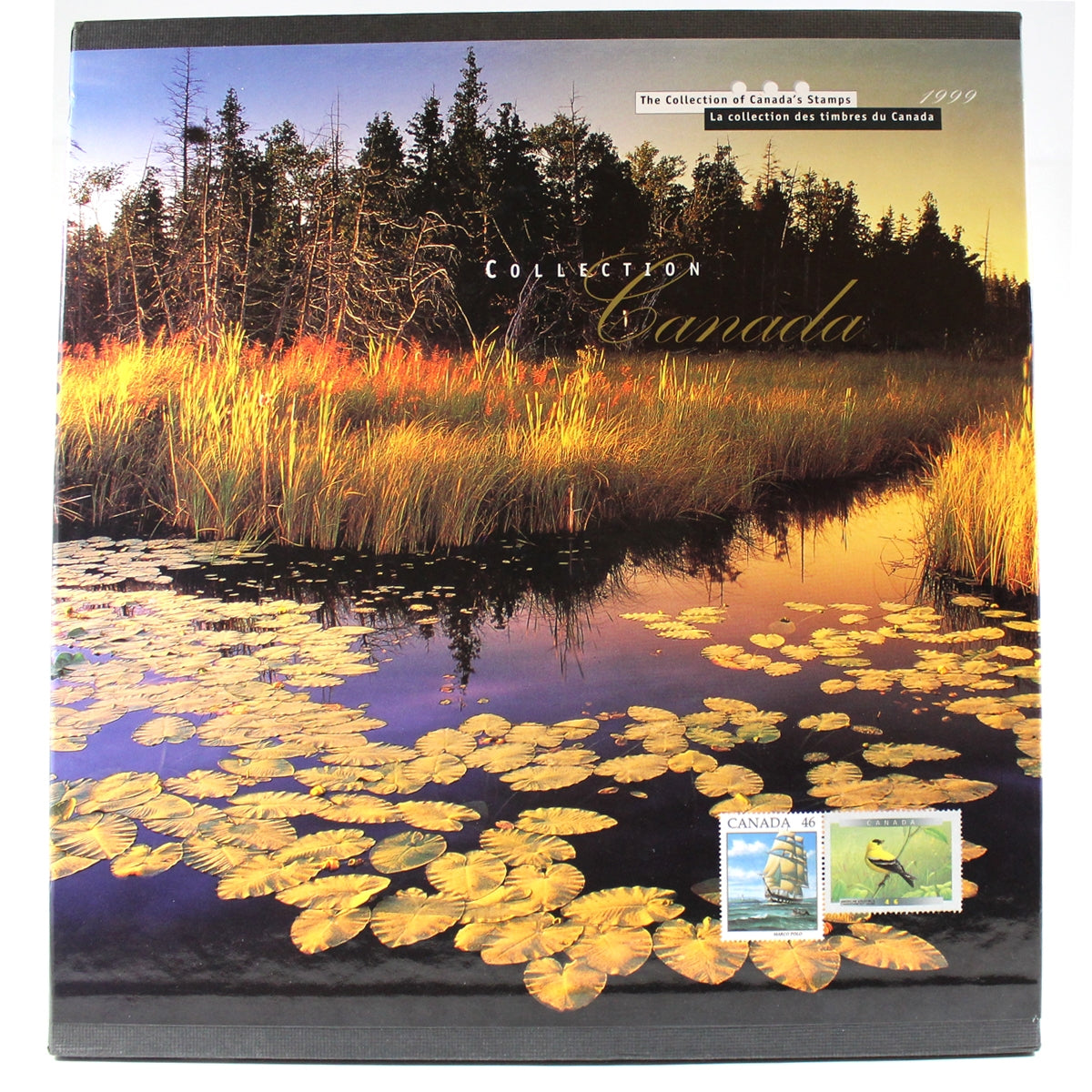 1999 Canada Post Annual Souvenir Collection of Stamps in Book (Light wear)