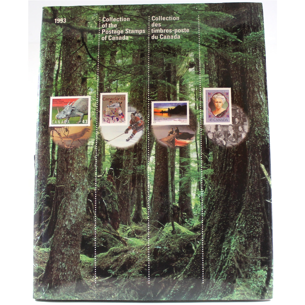 1993 Canada Post Annual Souvenir Collection of Stamps in Book (Light wear)