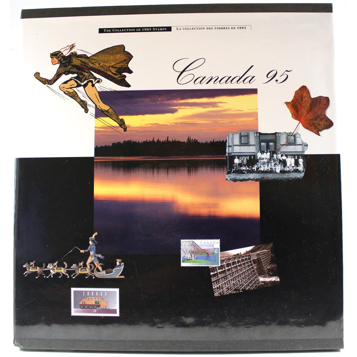 1995 Canada Post Annual Souvenir Collection of Stamps in Book (Light Wear)