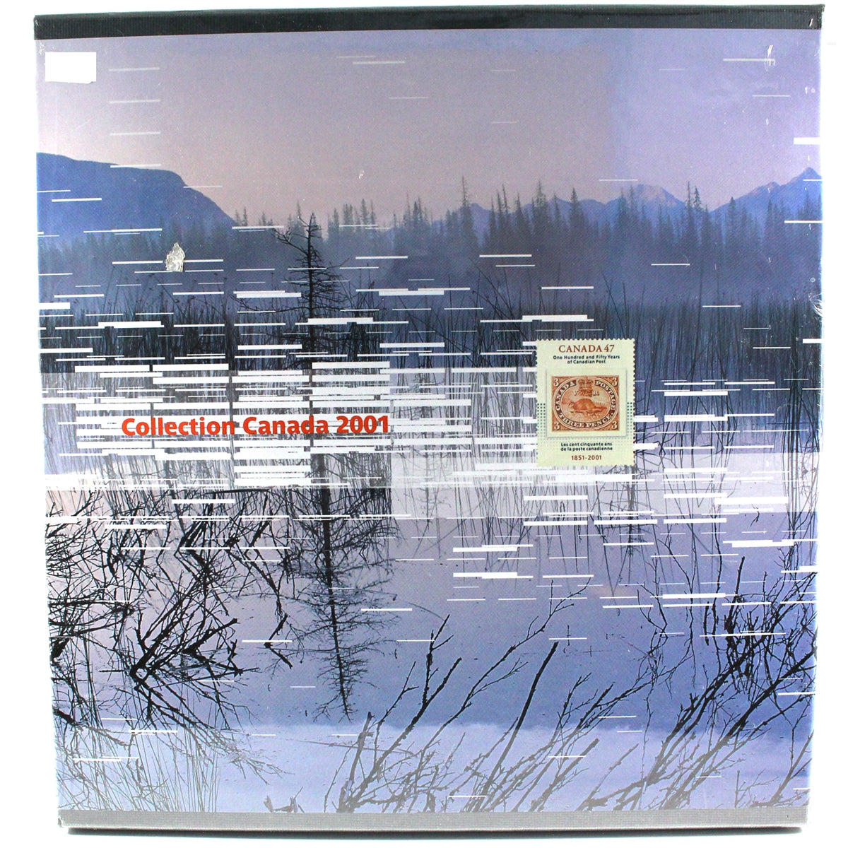 2001 Canada Post Annual Souvenir Collection of Stamps in Book (Light wear)