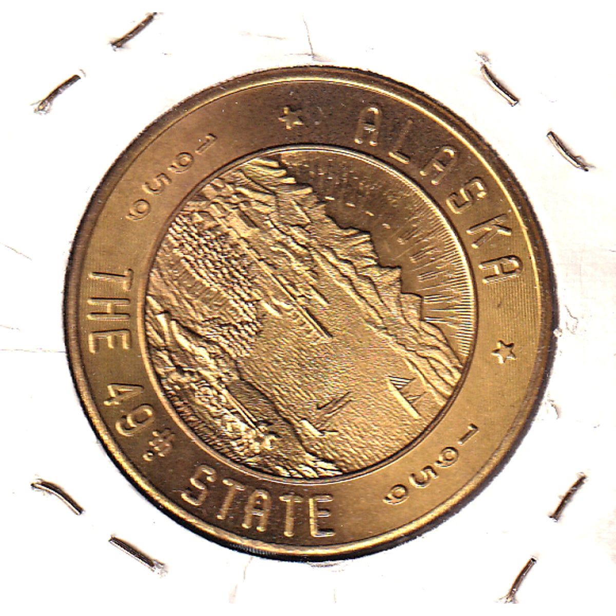 1959 Fairbanks, Alaska, Statehood Trade Dollar Token