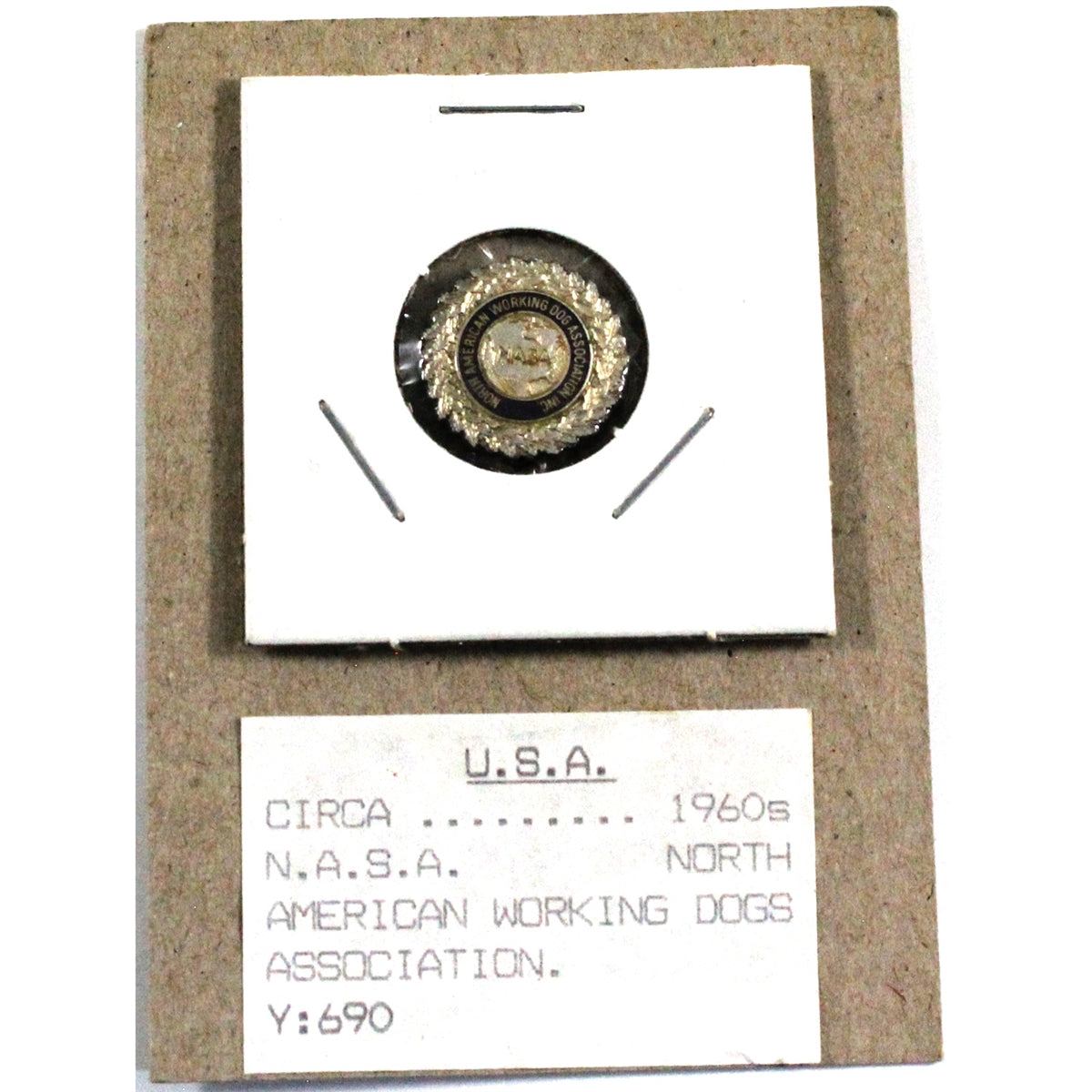 NASA North American Working Dogs Association Inc Pin