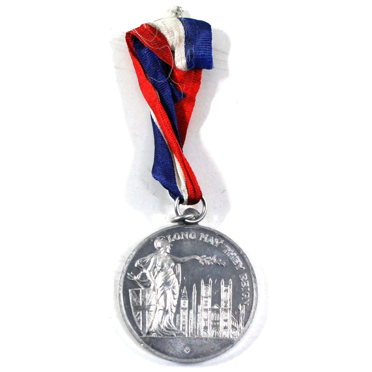 1937 Great Britain King George VI & Queen Elizabeth Coronation Medal with Ribbon