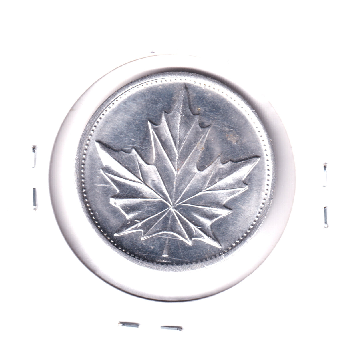 Canadian Explorers: John Cabot Maple Leaf Aluminum Medallion