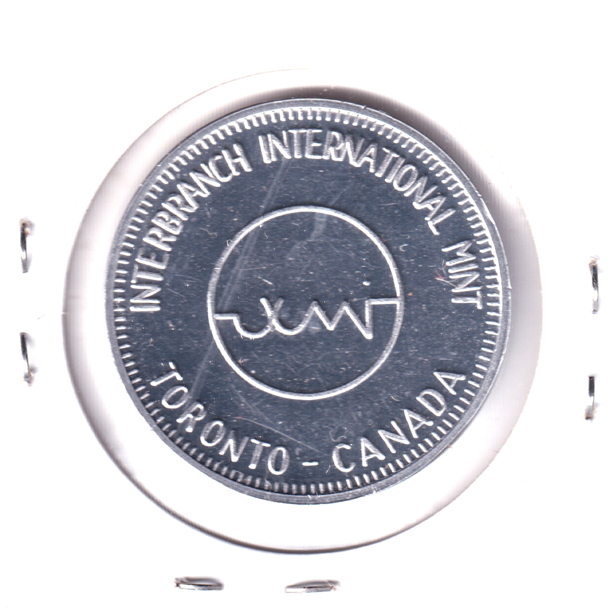 1977 Interbranch International Mint Medallion by Torex (May be scratched, scuffed)