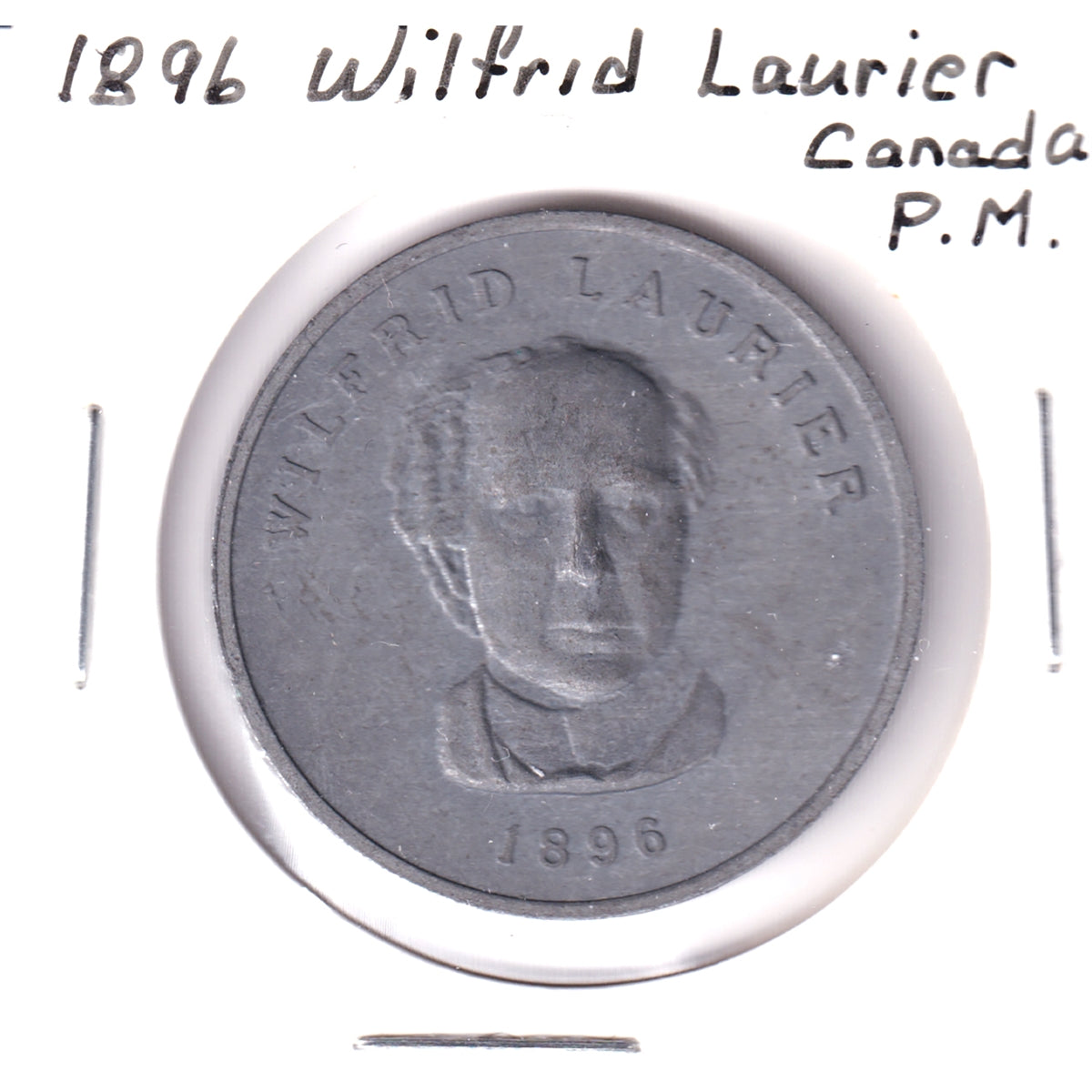Shell Canadian Prime Ministers: Wilfrid Laurier (1896) Medallion
