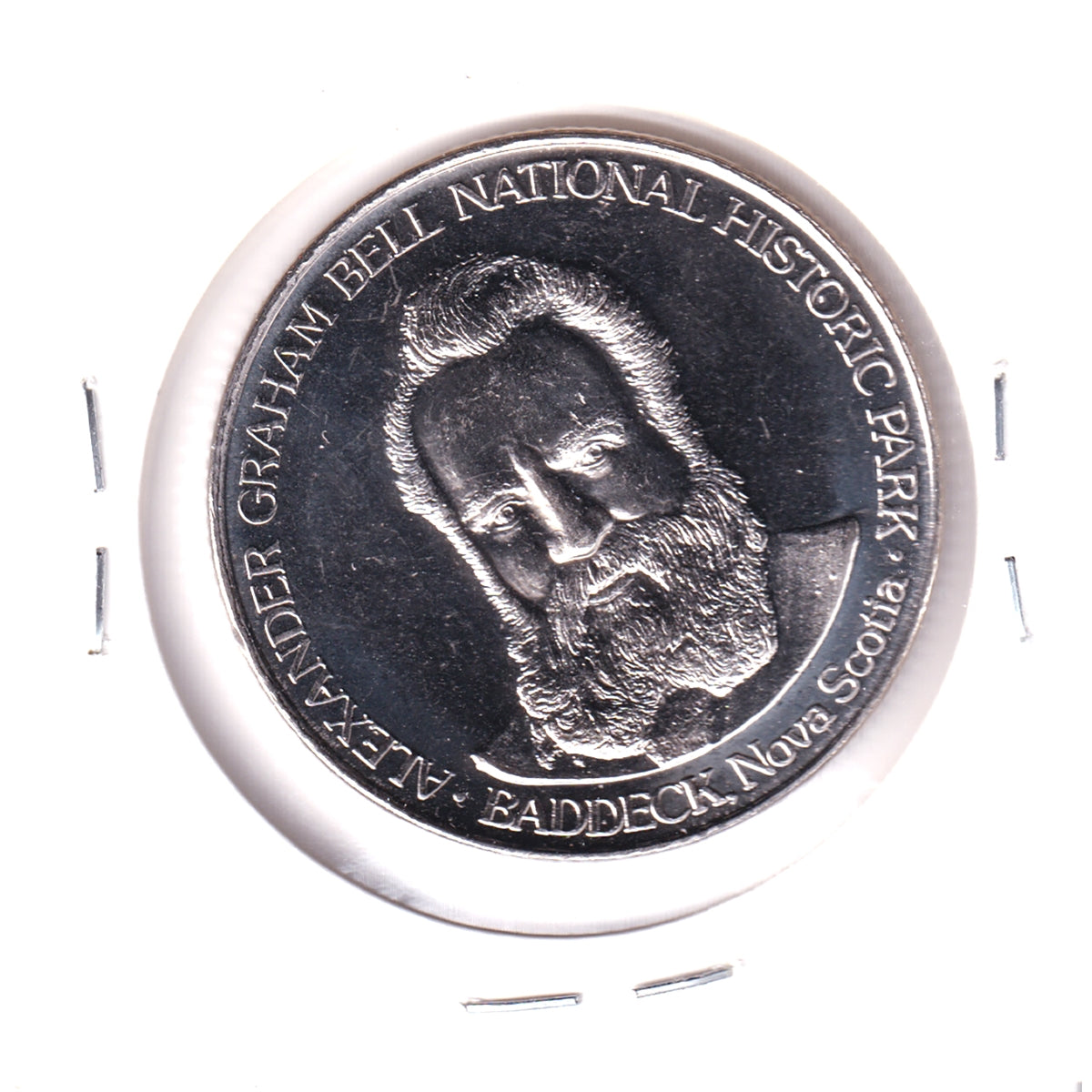 1984 Bell Historic Site, Baddeck NS Commemorative Dollar: Silver Dart 75th Anniversary