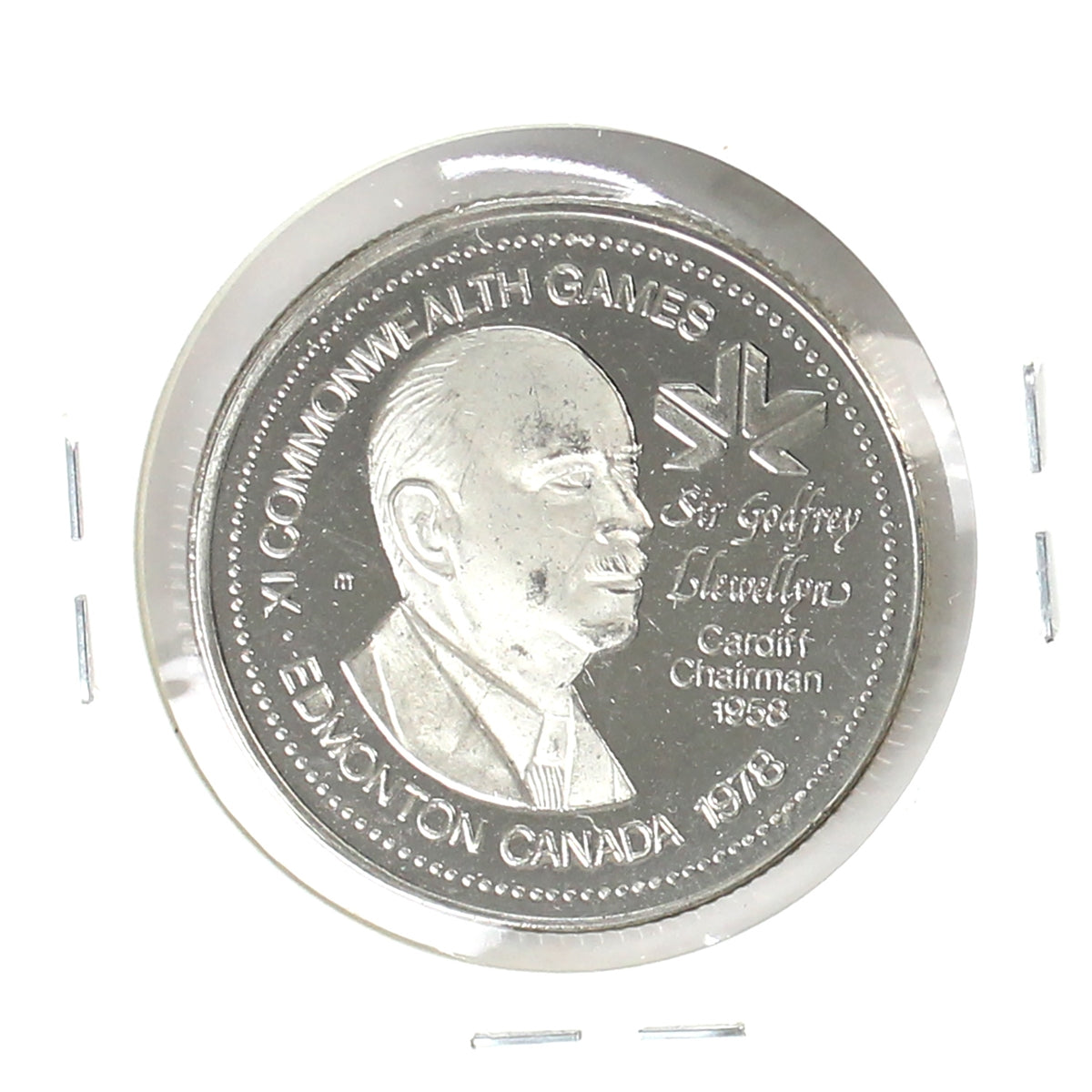 1978 XI Commonwealth Games, Edmonton Medallion: Valerie Young, Gold Medallist, Cardiff