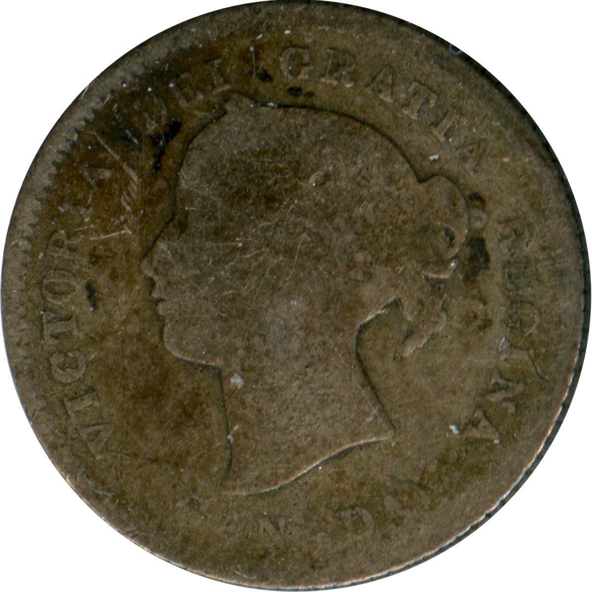 1874H Crosslet 4 Canada 5-cents About Good (AG3)