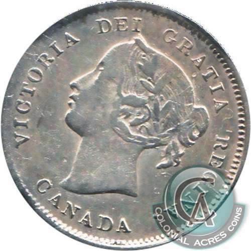 1890H Canada 5-cents Very Fine (VF20)