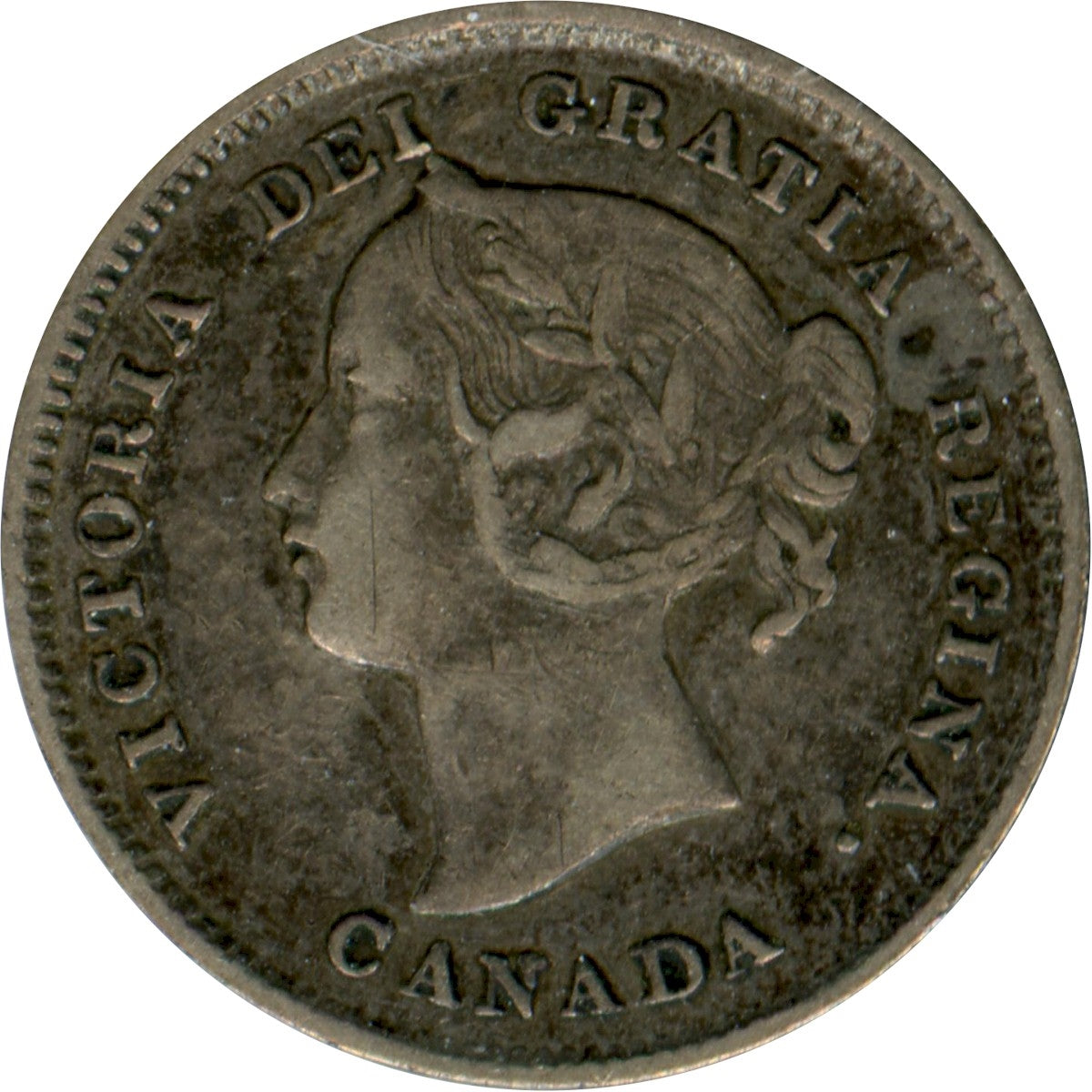 1894 Canada 5-cents Very Fine (VF20) $