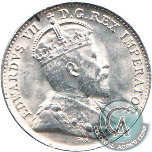 1902 Canada 5-cents Uncirculated (MS60)
