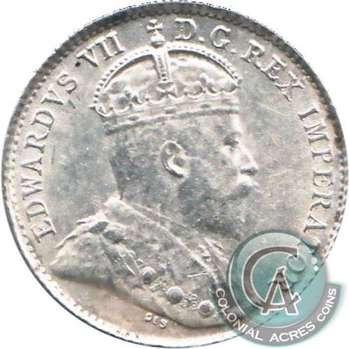 1902 Canada 5-cents AU-UNC (AU55)