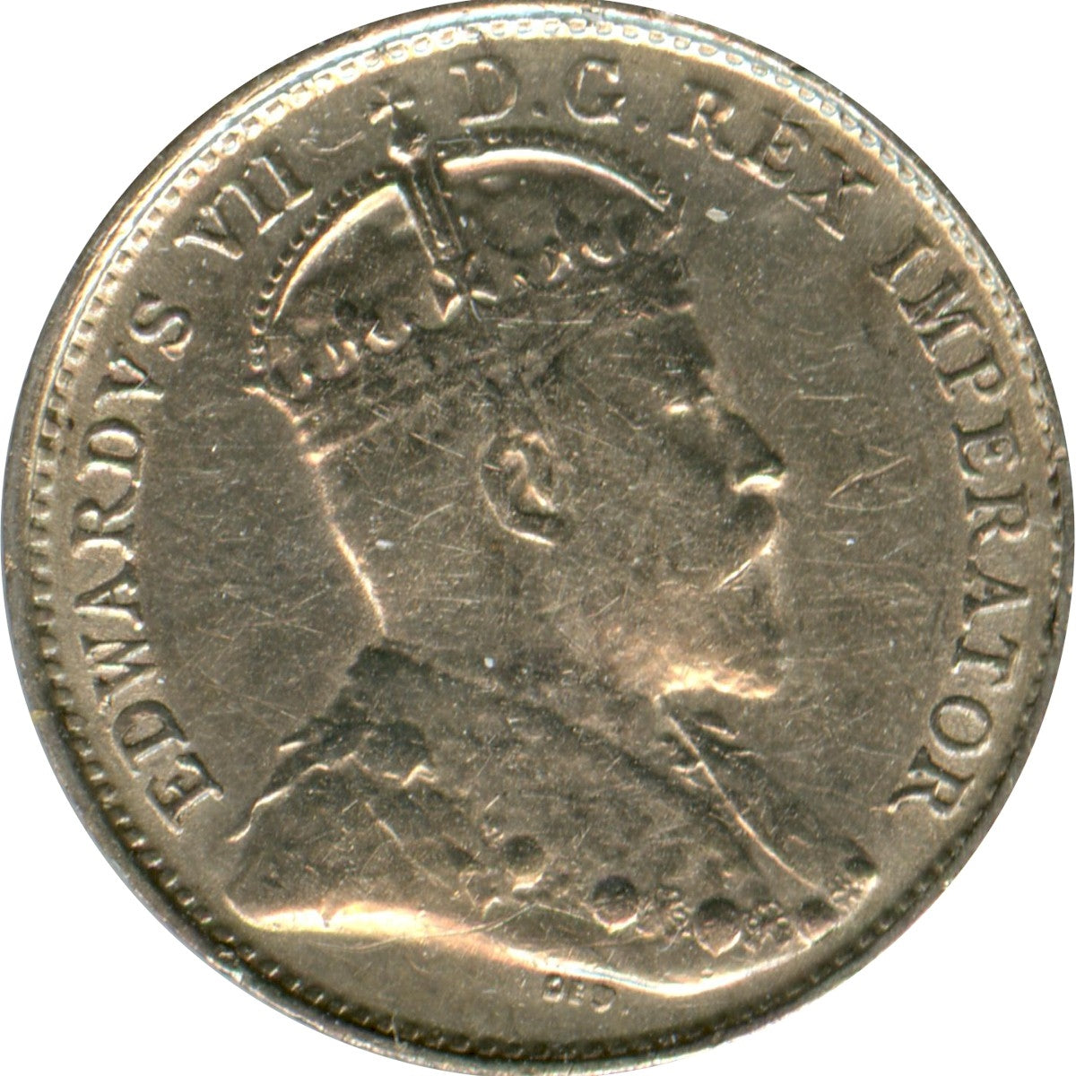 1903H Large H Canada 5-cents VF-EF (VF30) $