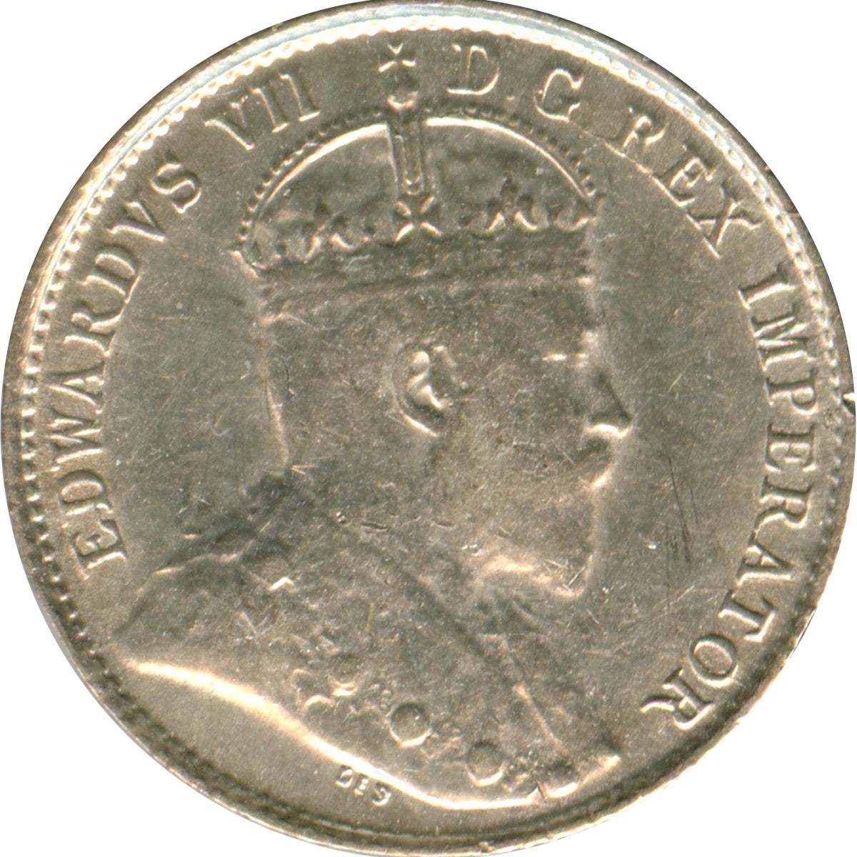 1904 Canada 5-cents EF-AU (EF45) $