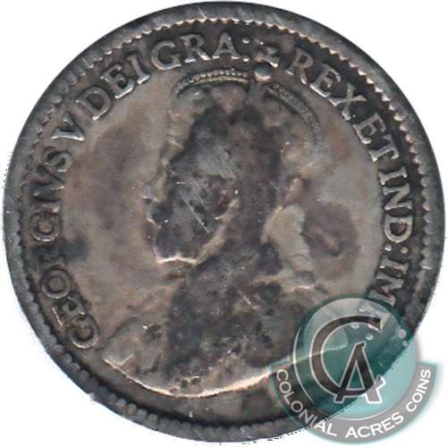 1914 Canada 5-cents G-VG (G6)