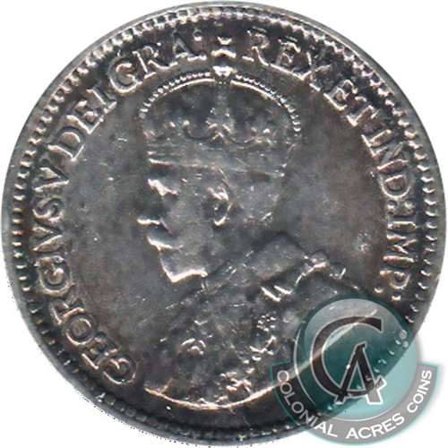 1915 Canada 5-cents Very Fine (VF20)