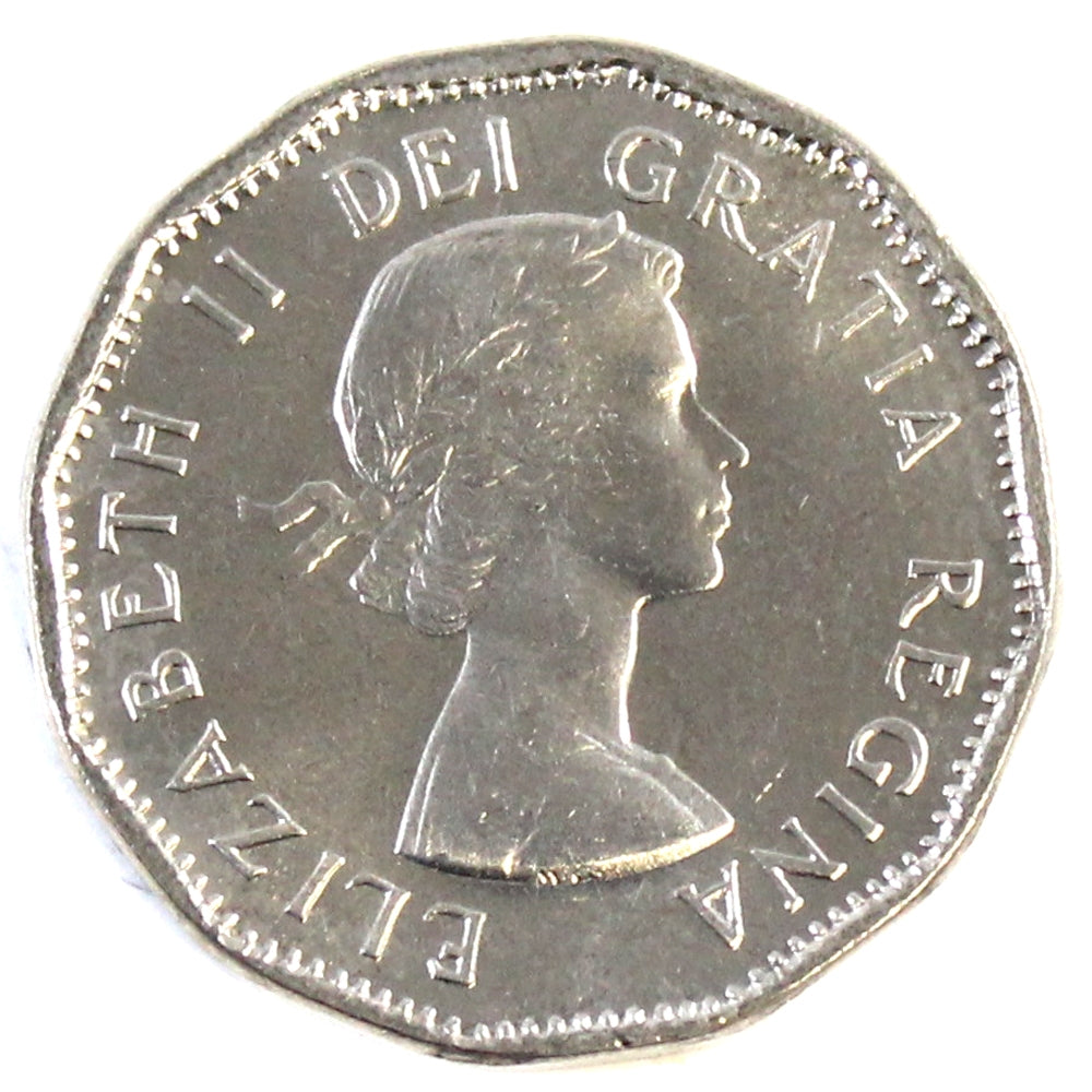 1958 Canada 5-cents Choice Brilliant Uncirculated (MS64) Cameo