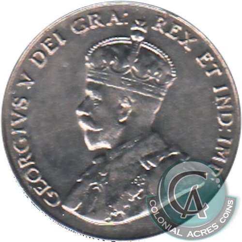 1933 Canada 5-cents EF-AU (EF45) $