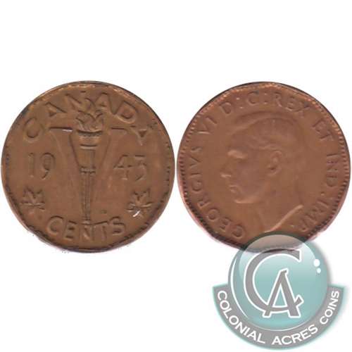 1943 Tombac Canada 5-cents VF-EF (VF30)