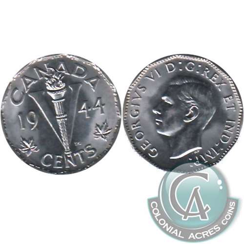 1944 Canada 5-cents Brilliant Uncirculated (MS63)