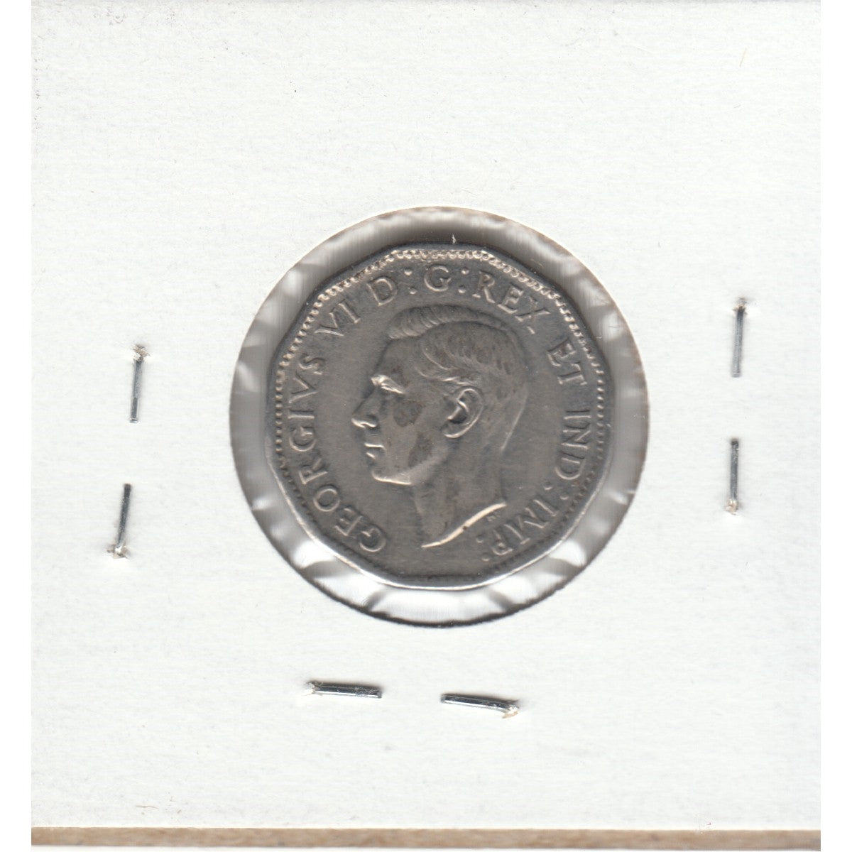 1944 No Chrome Canada 5-cents VF-EF (VF30)