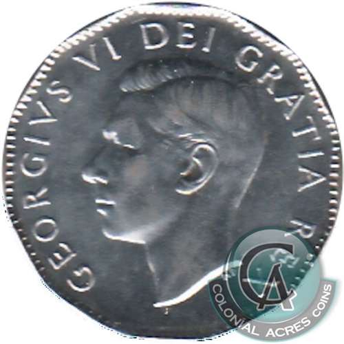 1951 Canada 5-cents AU-UNC (AU55)