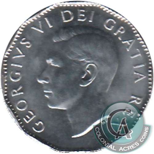 1952 Canada 5-cents Brilliant Uncirculated (MS63)