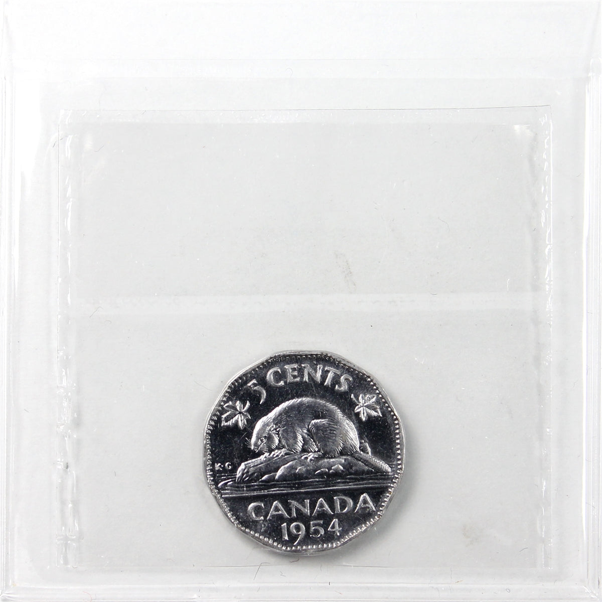 1954 SF Canada 5-cents ICCS Certified MS65