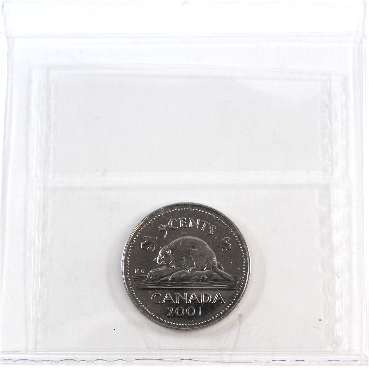 2001P Canada 5-cents ICCS Certified MS66